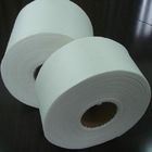 Alcohol Swab Raw Spunlace Nonwoven Fabric Roll For Wet Wipes / Antibaterial Wet Towels